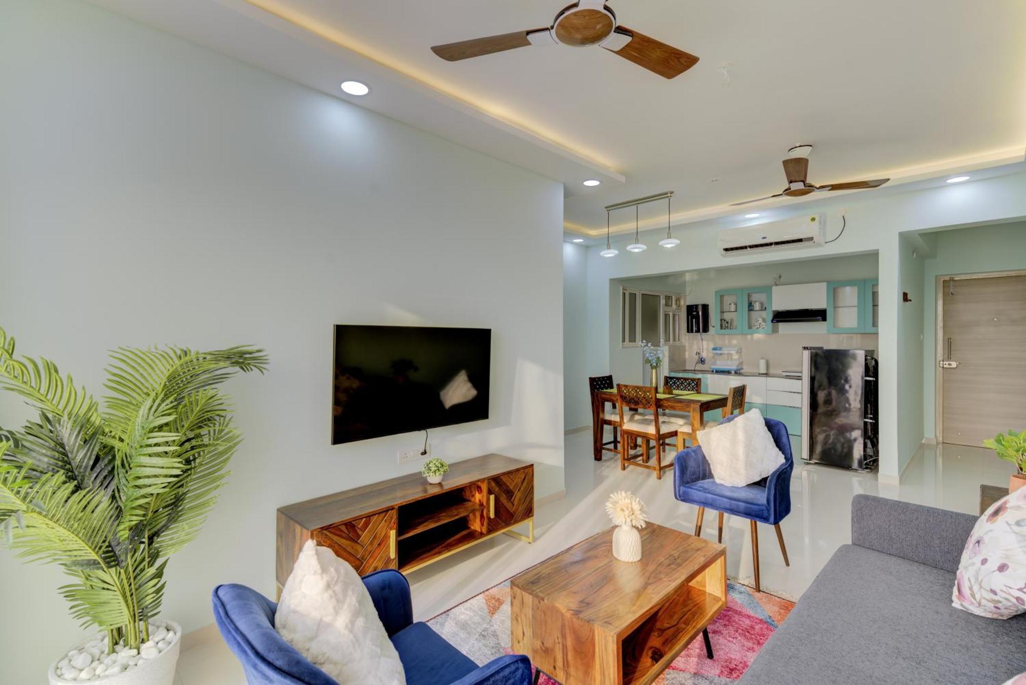 Luxe 2Bhk 10Min From Goi Airport With Pool Access Leilighet Dabolim Eksteriør bilde